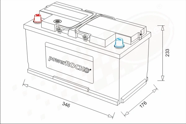 Starter Battery (BAT100LEL)