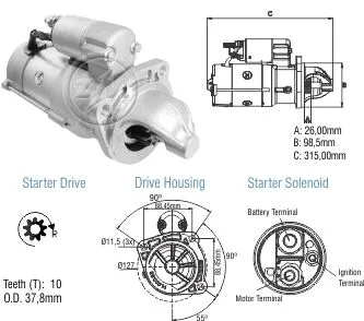 Starter (ZM 80.485.02)