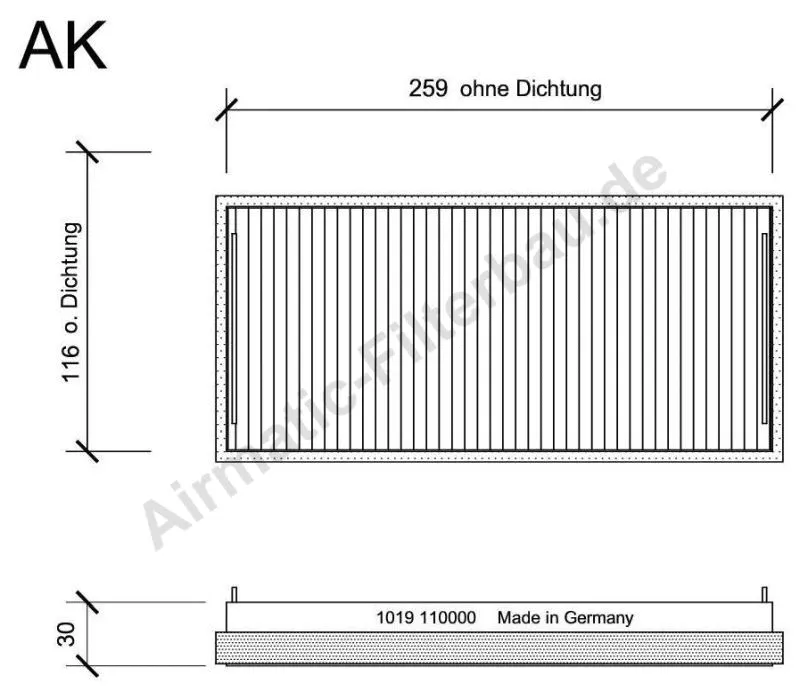 Filter, cabin air (IF1019)