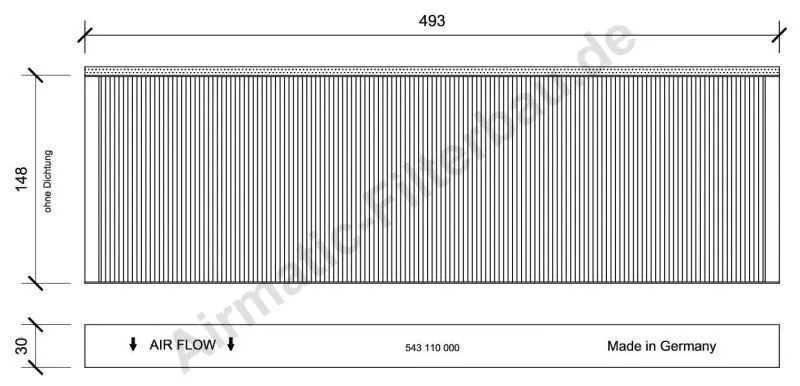 Filter, cabin air (IF0543)