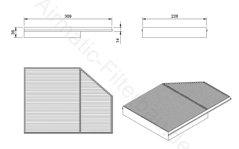 Filter, cabin air (IF0853)