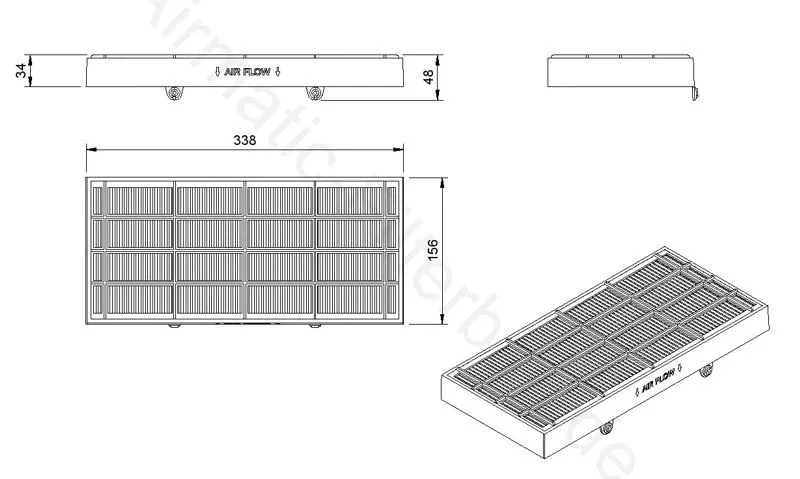 Filter, cabin air (IF0846)