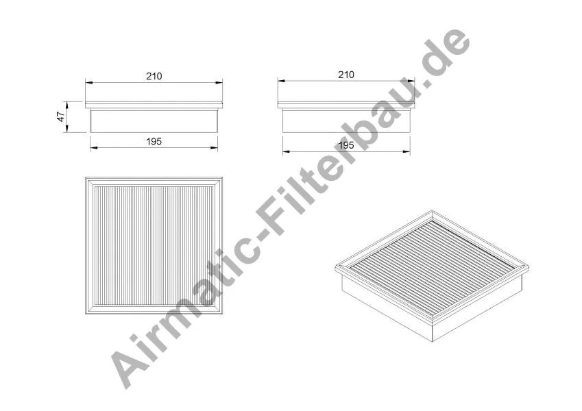 Filter, cabin air (IF0801)