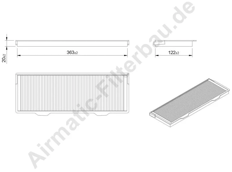 Filter, cabin air (IF0563)