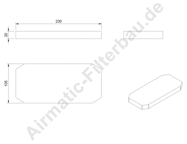 Filter, cabin air (IF0532ZM)