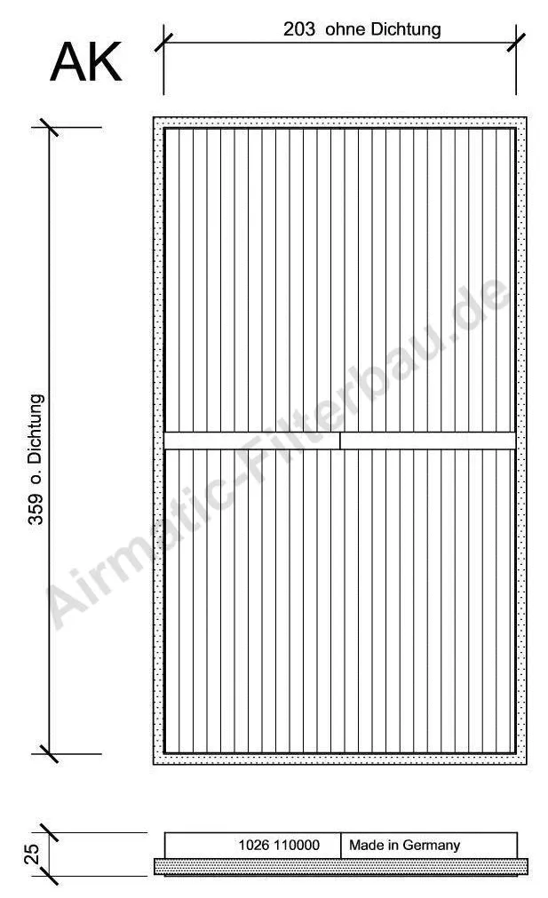 Filter, cabin air (IF1026)