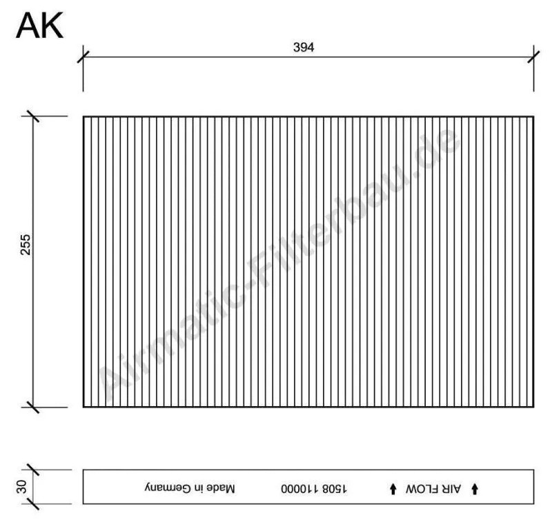 Filter, cabin air (IF1508)