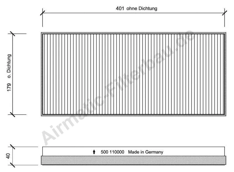Filter, cabin air (IF0500)