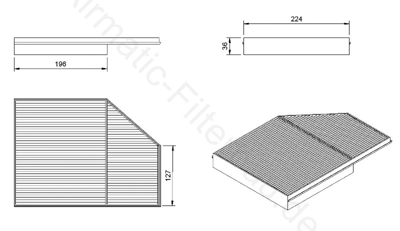 Filter, cabin air (IF0854)