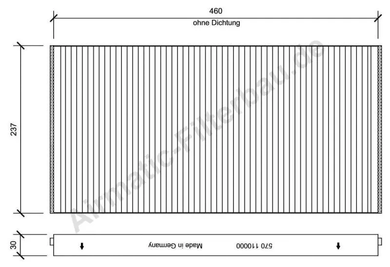 Filter, cabin air (IF0570)