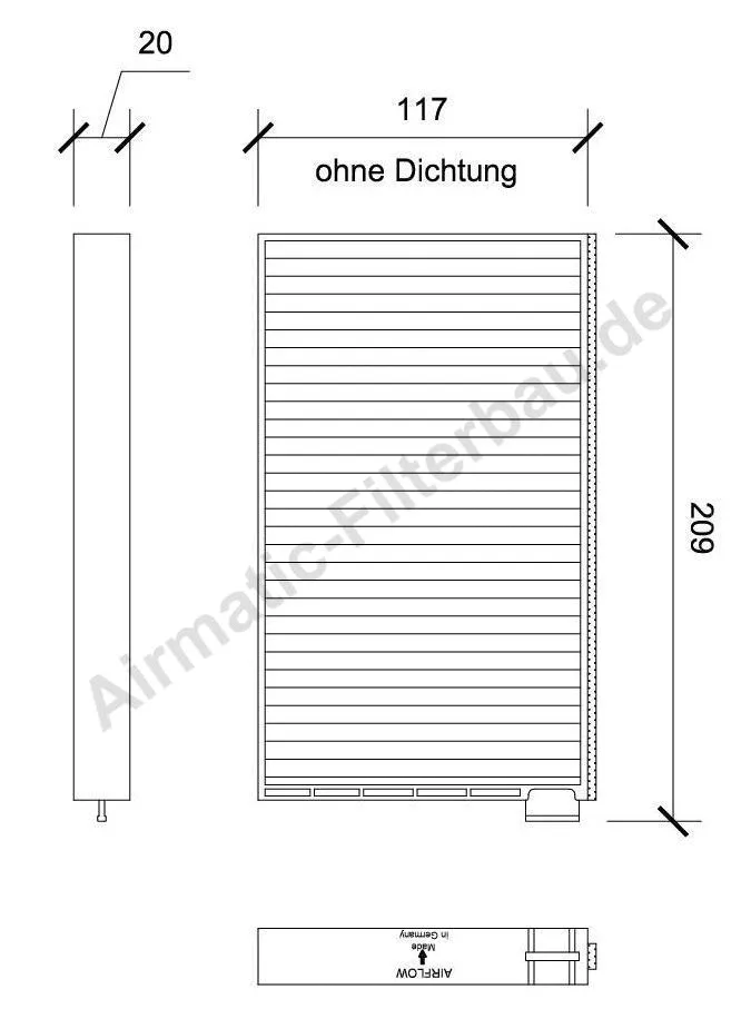 Filter, cabin air (IF0218S)