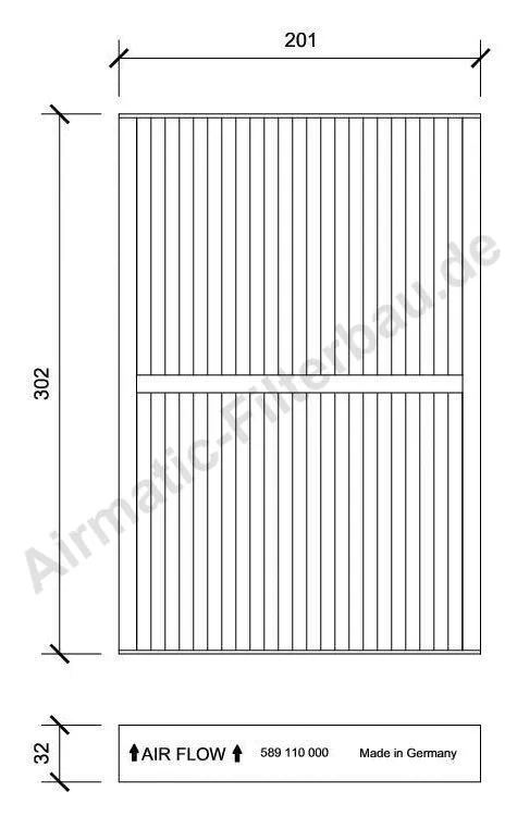 Filter, cabin air (IF0589)
