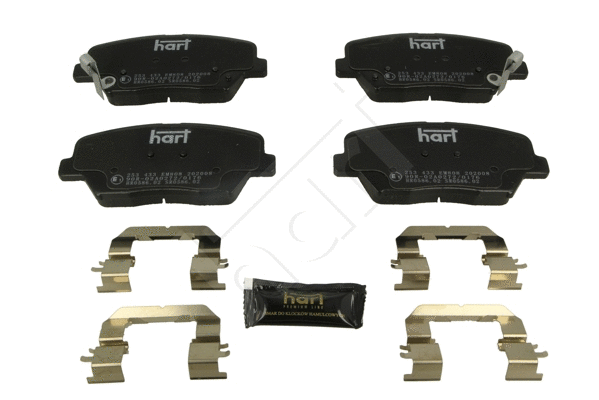 Brake Pad Set, disc brake (253 433)