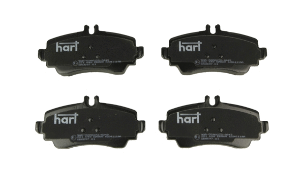 Brake Pad Set, disc brake (221 648)