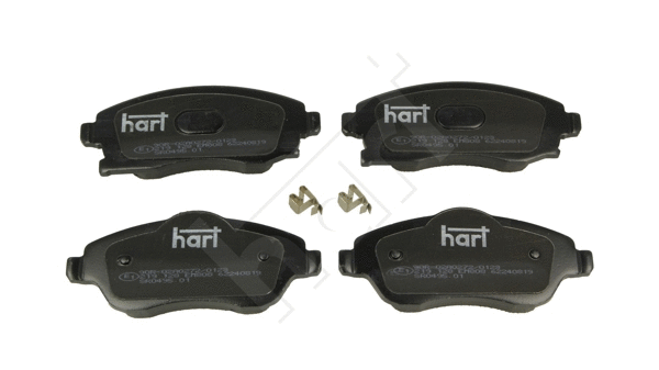 Brake Pad Set, disc brake (219 128)