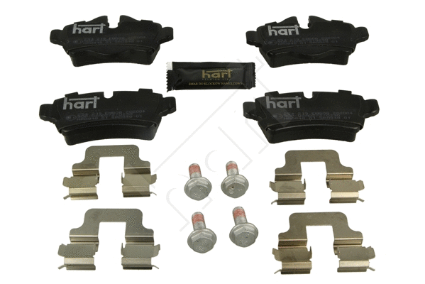 Brake Pad Set, disc brake (254 219)