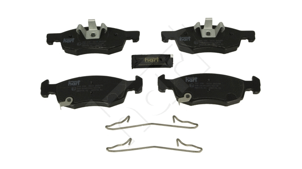 Brake Pad Set, disc brake (260 556)