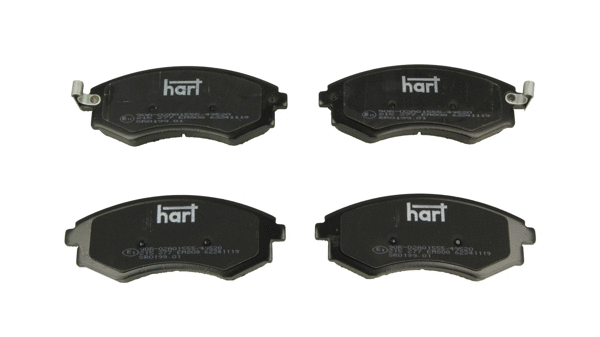 Brake Pad Set, disc brake (215 277)