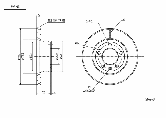 Brake Disc (214 248)