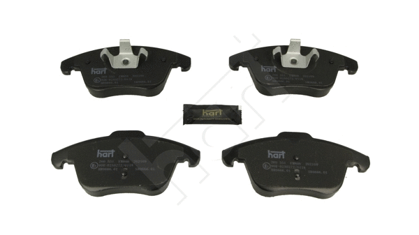 Brake Pad Set, disc brake (260 551)