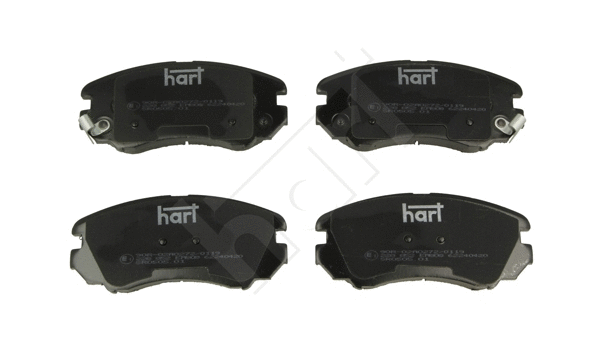 Brake Pad Set, disc brake (228 852)