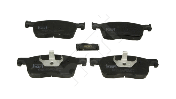Brake Pad Set, disc brake (256 517)