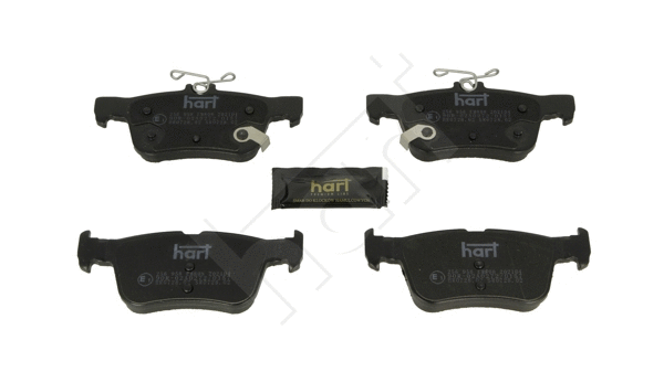 Brake Pad Set, disc brake (256 958)