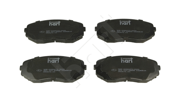 Brake Pad Set, disc brake (253 769)