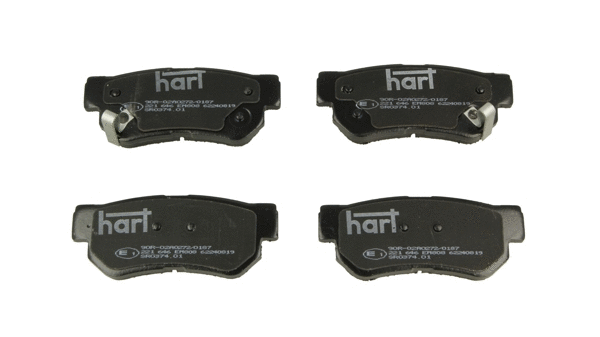 Brake Pad Set, disc brake (221 646)