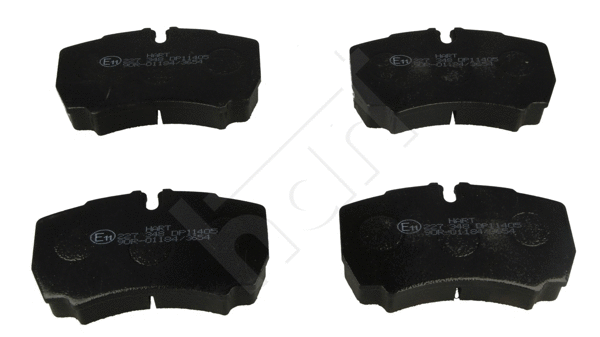 Brake Pad Set, disc brake (227 348)