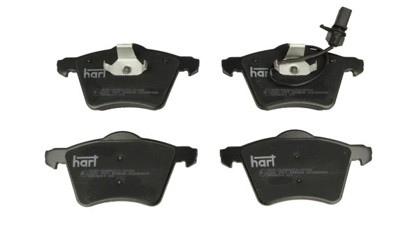 Brake Pad Set, disc brake (225 701)