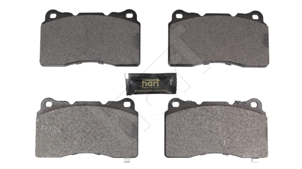 Brake Pad Set, disc brake (261 807)