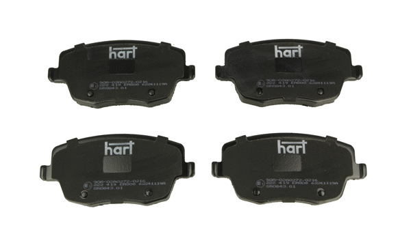 Brake Pad Set, disc brake (222 419)