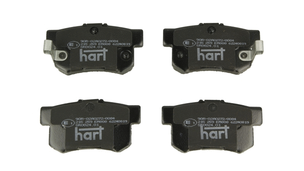 Brake Pad Set, disc brake (215 259)
