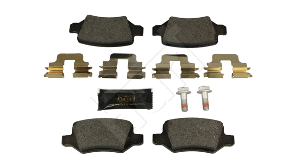 Brake Pad Set, disc brake (248 966)