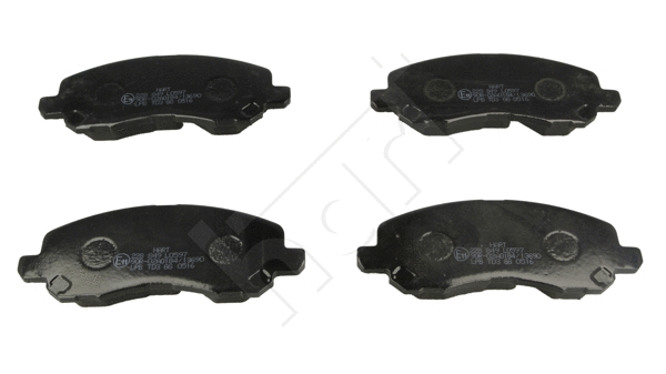 Brake Pad Set, disc brake (228 849)