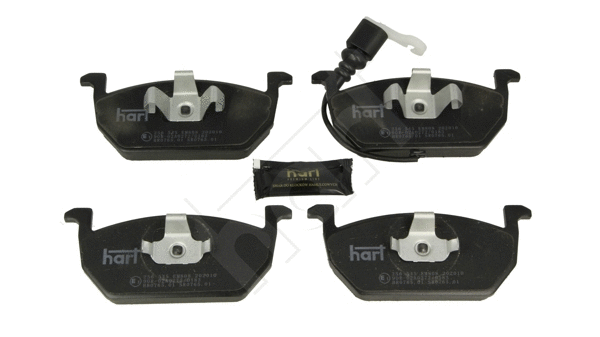 Brake Pad Set, disc brake (256 545)