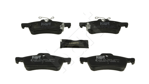 Brake Pad Set, disc brake (256 549)