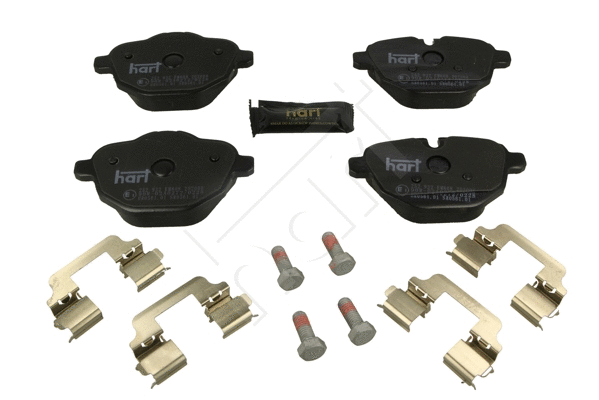 Brake Pad Set, disc brake (252 932)