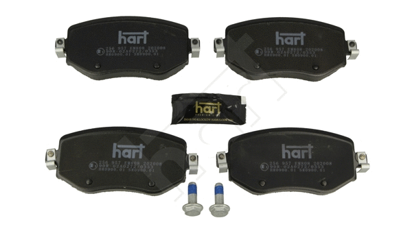 Brake Pad Set, disc brake (256 957)