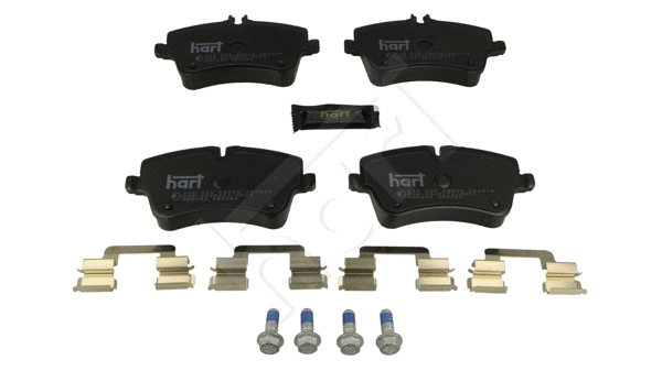Brake Pad Set, disc brake (248 928)