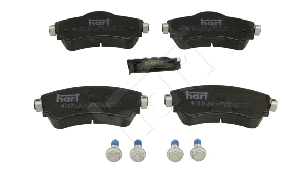 Brake Pad Set, disc brake (256 511)