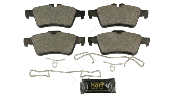 Brake Pad Set, disc brake (249 158)
