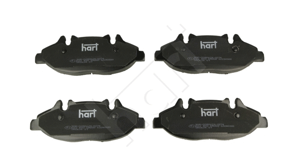 Brake Pad Set, disc brake (222 403)
