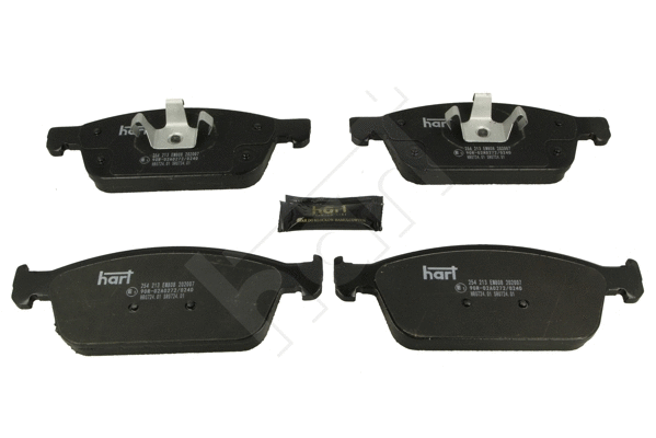 Brake Pad Set, disc brake (254 213)