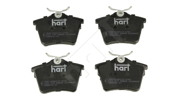 Brake Pad Set, disc brake (222 415)