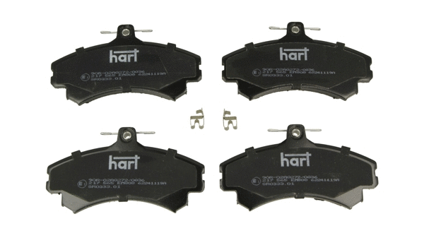 Brake Pad Set, disc brake (217 565)