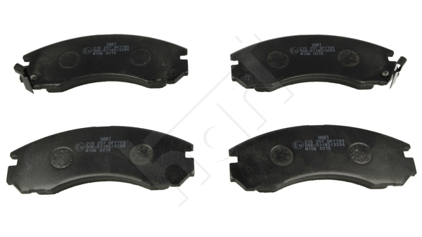 Brake Pad Set, disc brake (215 257)