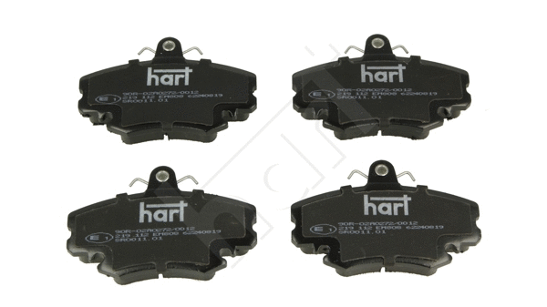 Brake Pad Set, disc brake (219 112)