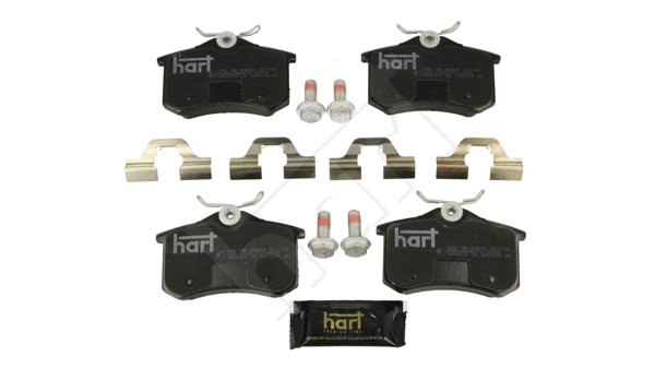 Brake Pad Set, disc brake (249 146)